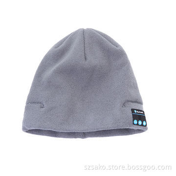 Long-time Working Warm Music Hat for iPhone, BT Function Device